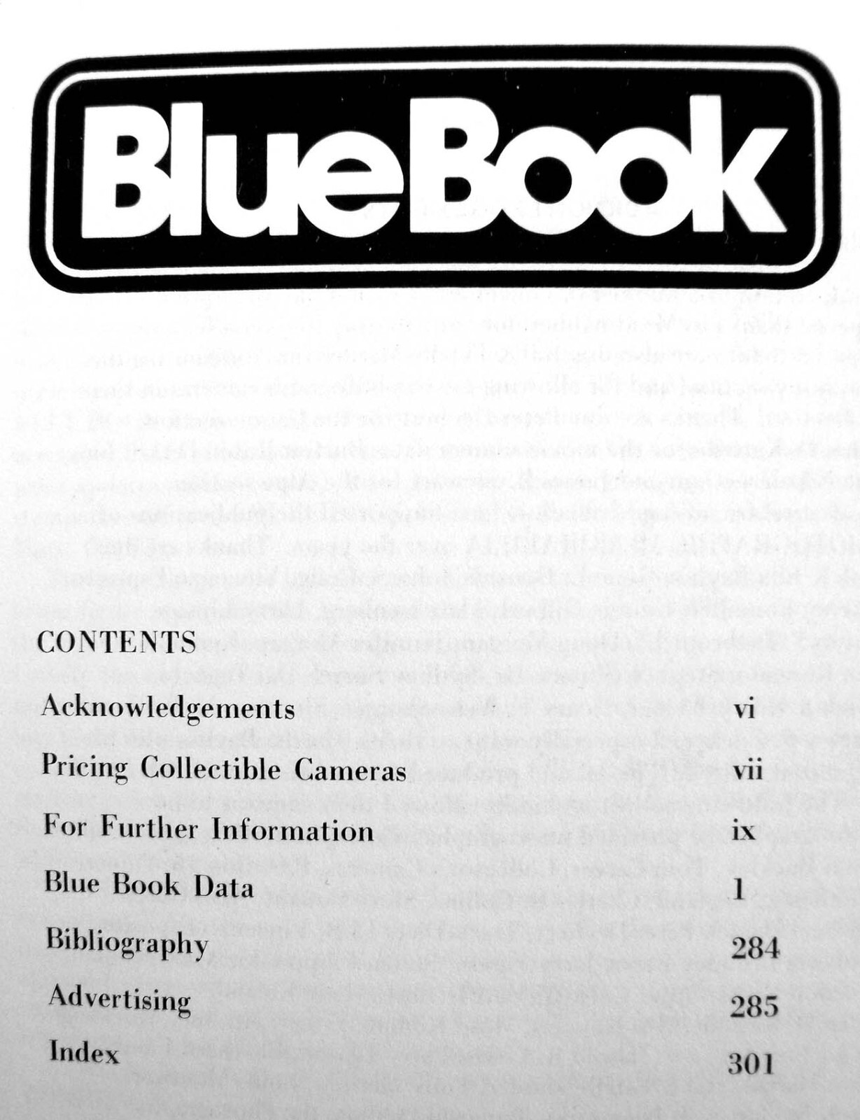 BlueBook Illustrated Price Guide to Collectible Cameras by Myron S. Wolf
