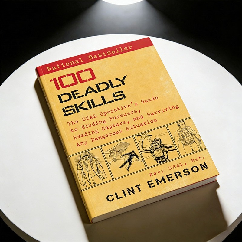 100 Deadly Skills Survival Guide Book Tactical Training & Safety Reference
