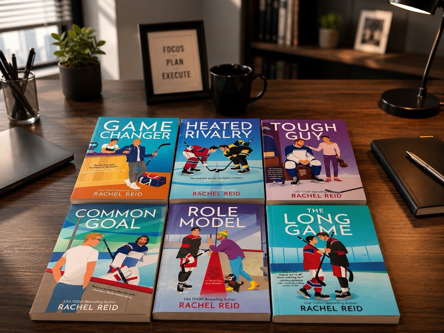 Game Changers Series 6 Books Set- By: Rachel Reid (New & Paperback)