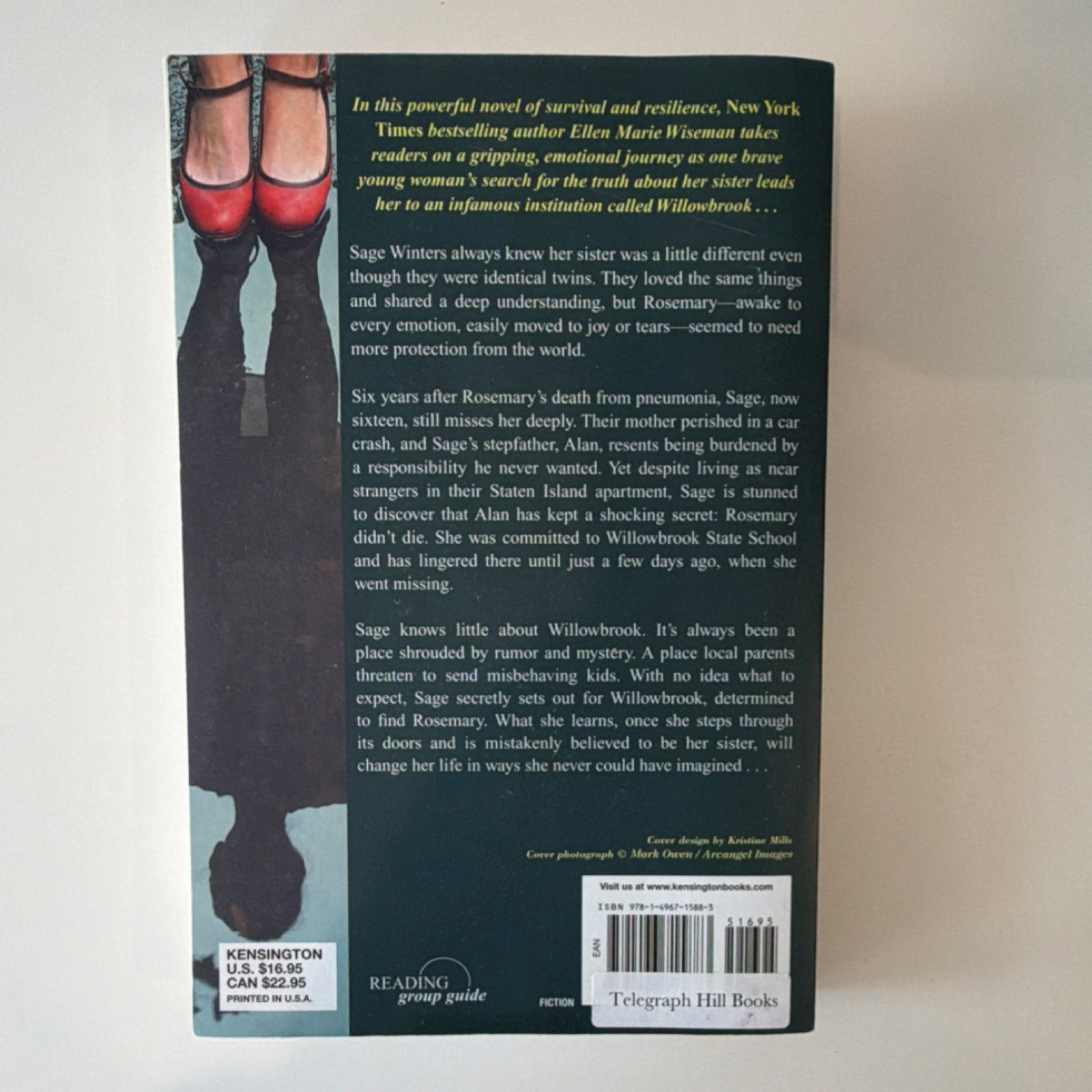 Ellen Marie Wiseman The Lost Girls of Willowbrook Hardcover by Kensington