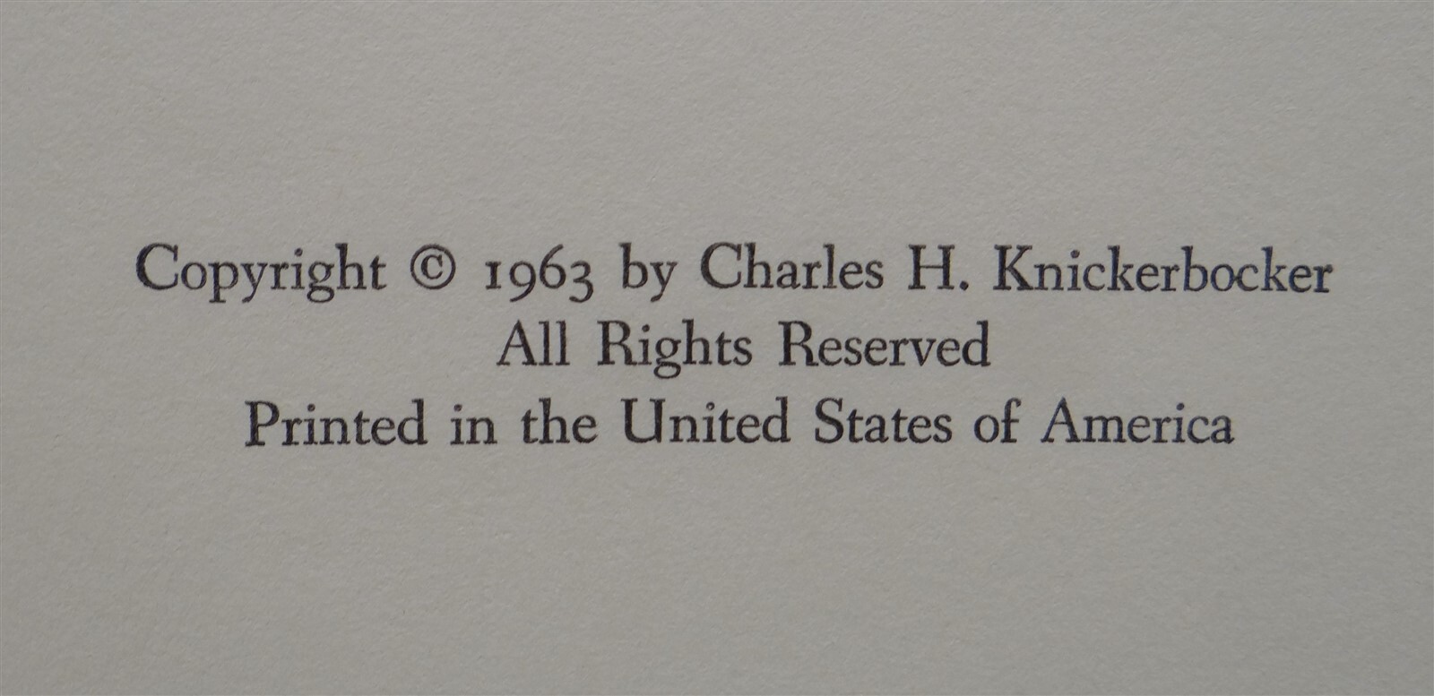 Summer Doctor by Charles H. Knickerbocker, 1963, Hardcover, 252 Pages