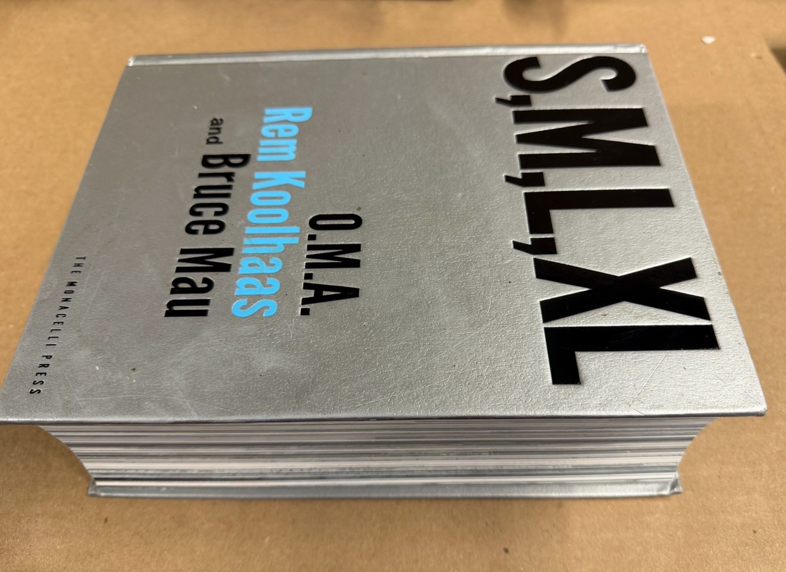 S,M,L,XL – Rem Koolhaas & Bruce Mau – The Monacelli Press – GOOD