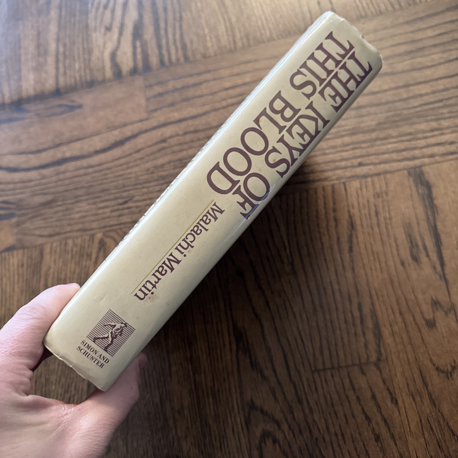 The Keys Of This Blood The Struggle For World Dominion Malachi Martin 1st Print