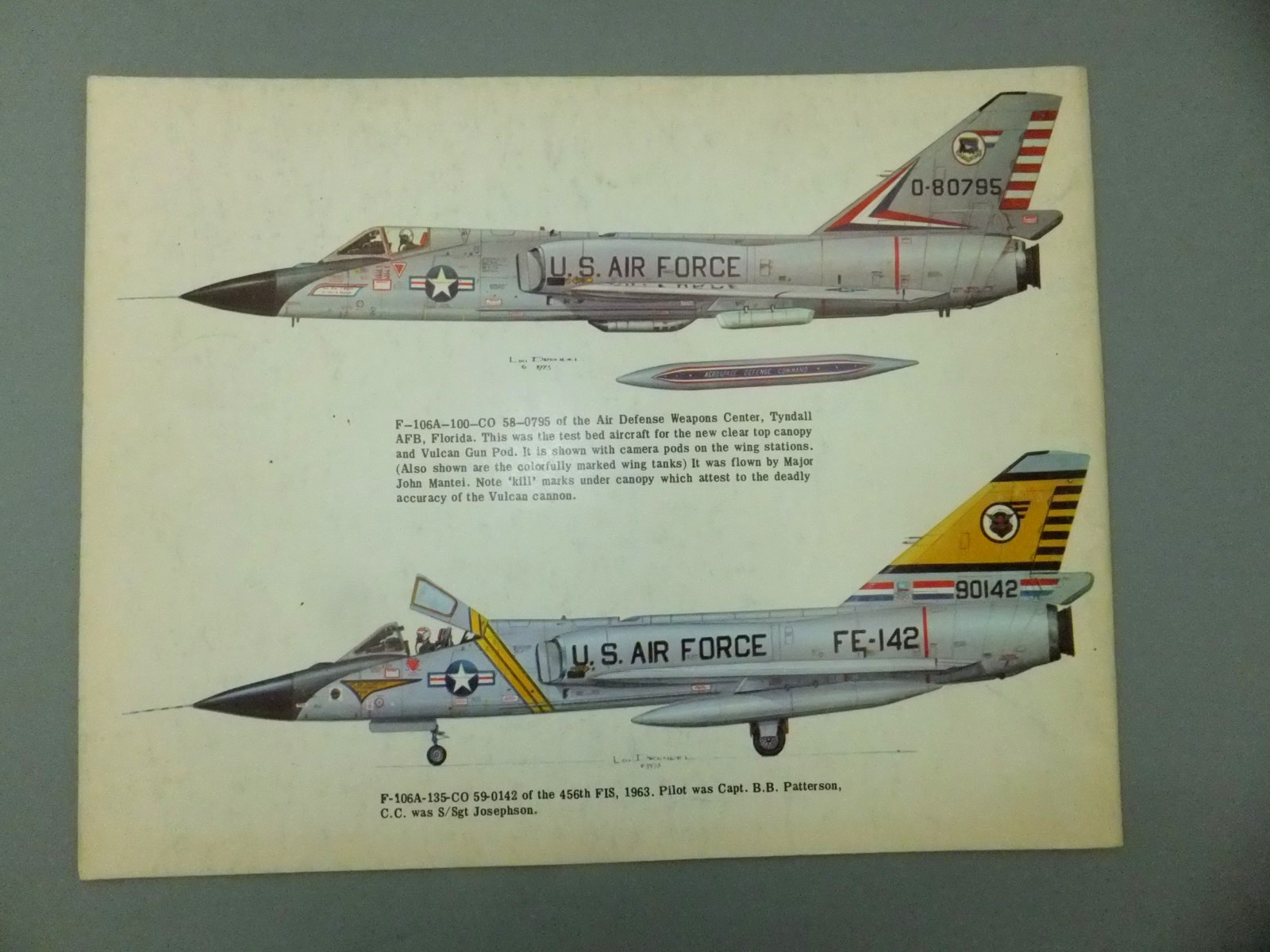 F-106 Delta Dart in Action Aircraft No. Fifteen Squadron/Signal Publications