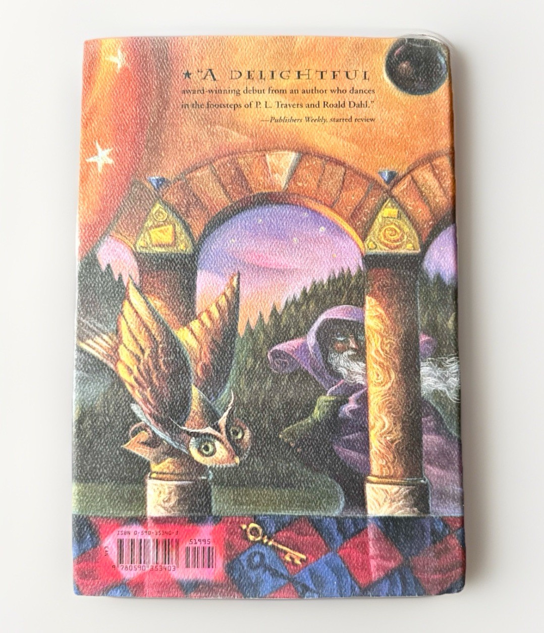 Harry Potter Sorcerer’s Stone 1st American Edition 1998 HC DJ GrandPré Levine