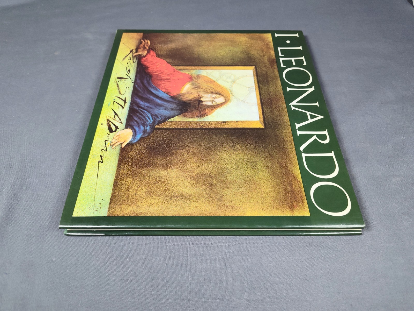 I, LEONARDO *First Edition* 1983 Hardcover DJ Art Book VG+ Ralph Steadman