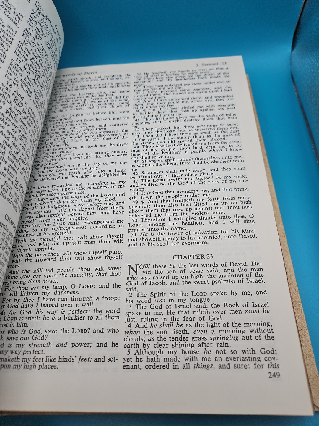 White Holy Bible King James Version Red Letter Edition Regency Vintage 1971
