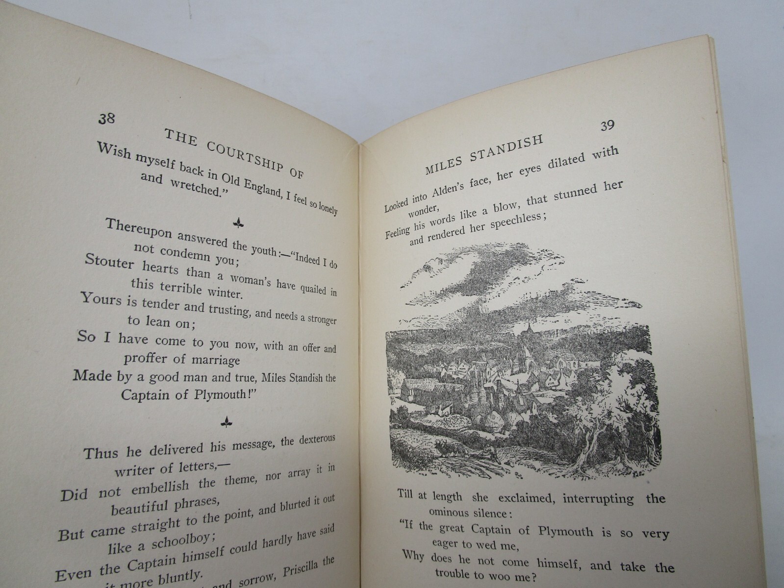The Courtship of Miles Standish by Henry W. Longfellow 1910