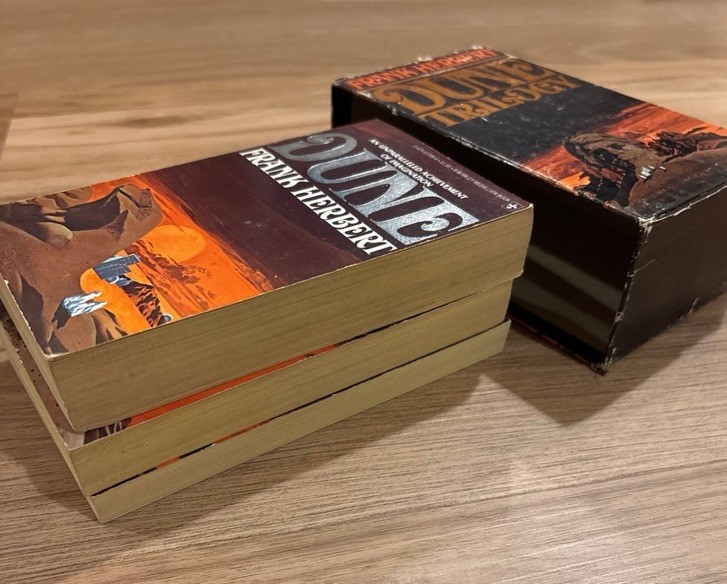 Vintage Dune Trilogy Complete Box Set 1977 Berkley Medallion Frank Herbert