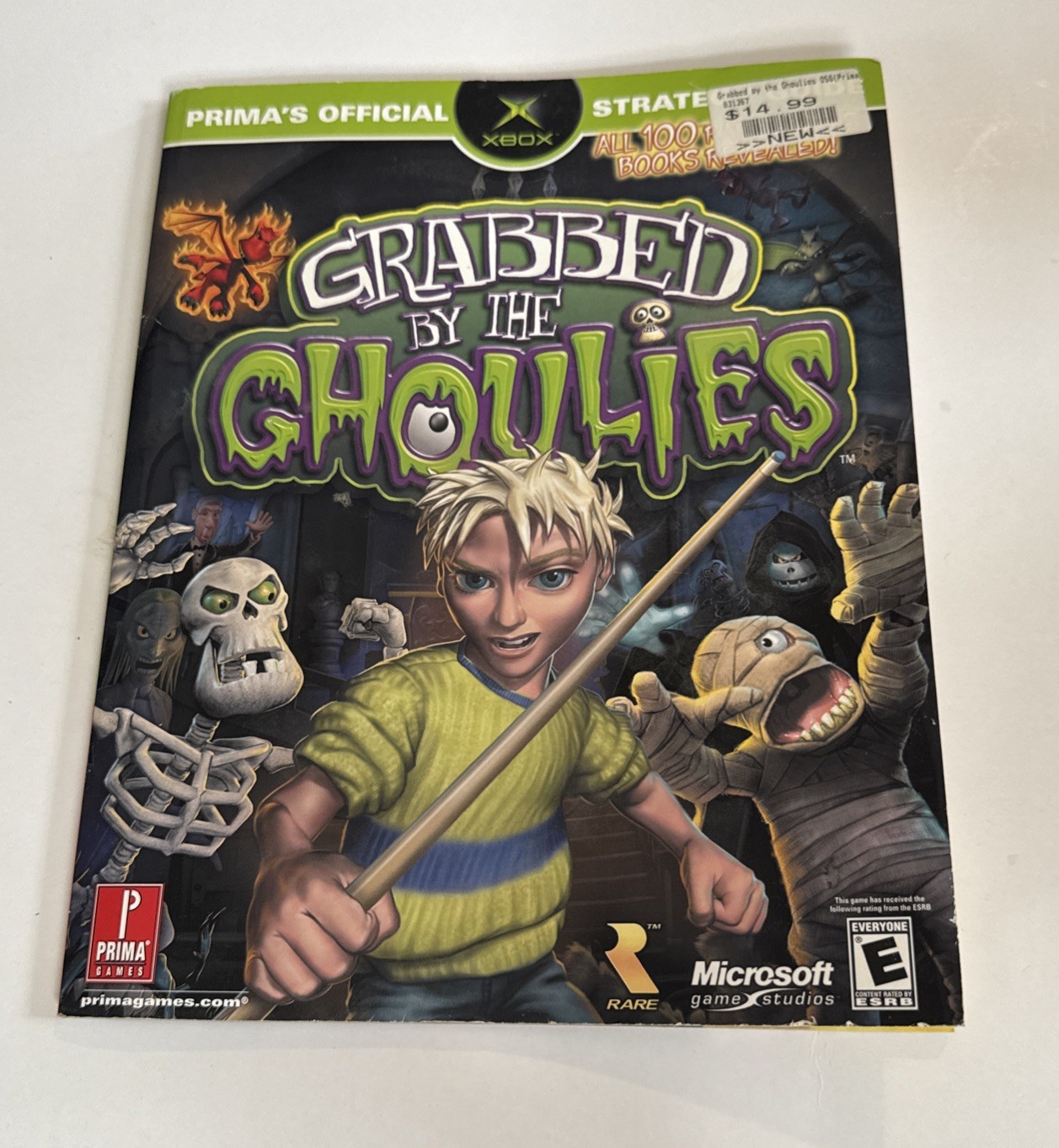 XBOX GRABBED BY THE GHOULIES PRIMA’S OFFICIAL STRATEGY GUIDE By David Hodgson