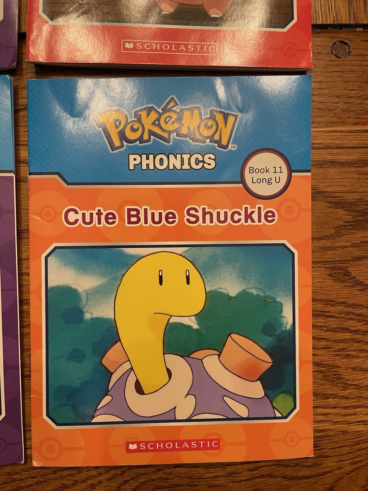 Pokemon Phonics Children’s Books Lot of 4 Book 2 3 8 11 Scholastic Paperback