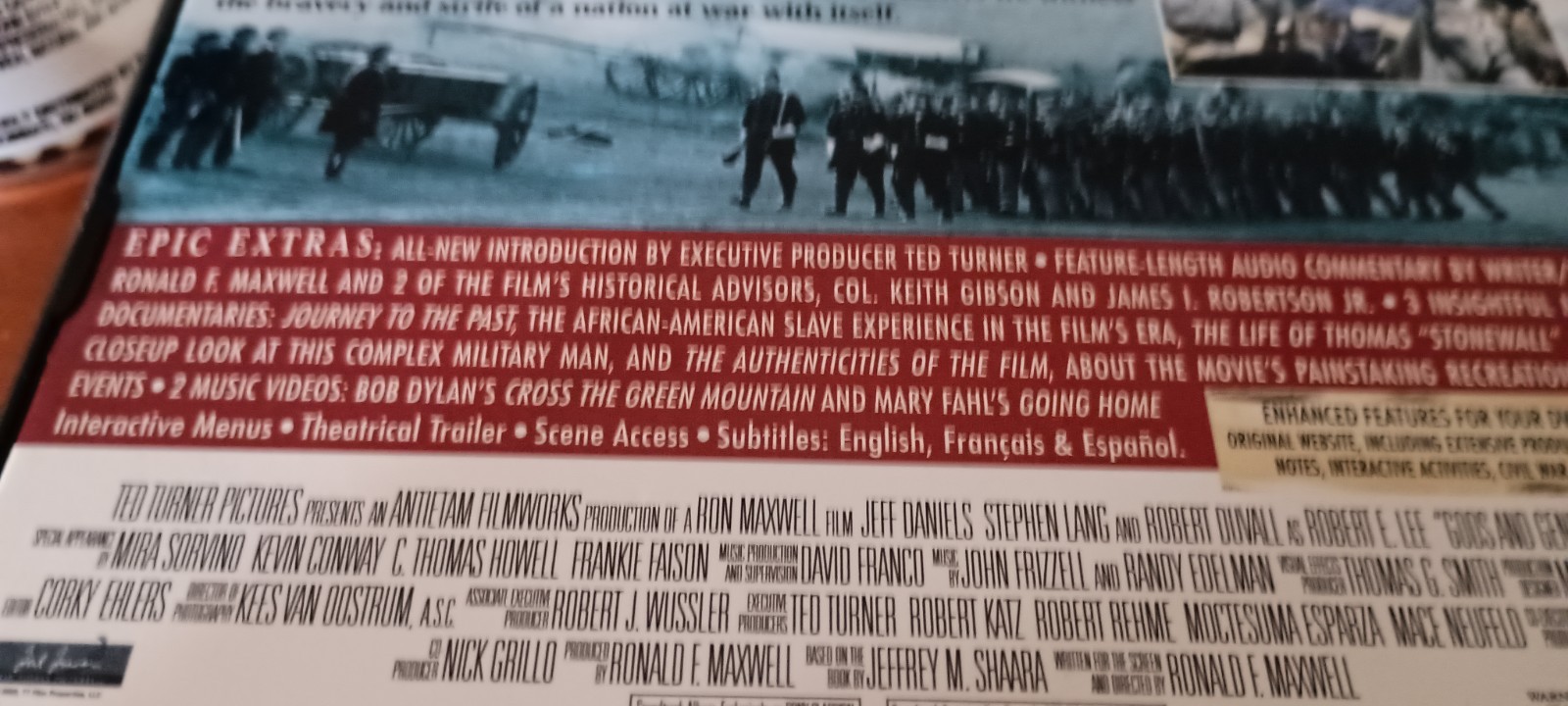 Gods And Generals Jeff Shaara book & film