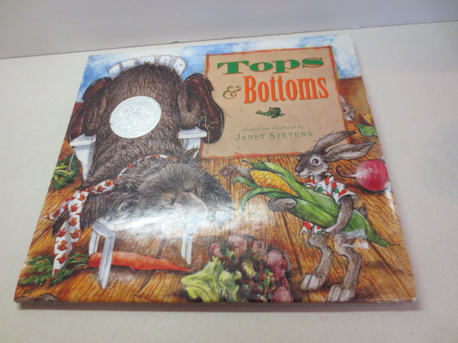 Tops and Bottoms by Janet Stevens (1995, Hardcover)