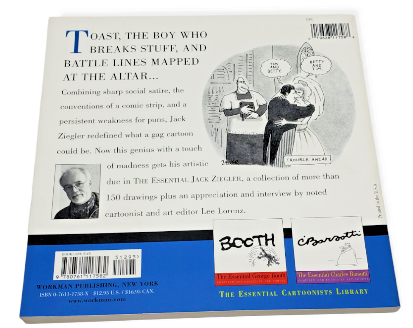 The Essential Jack Ziegler edited by Lee Lorenz (2000, PB, 1st Printing)