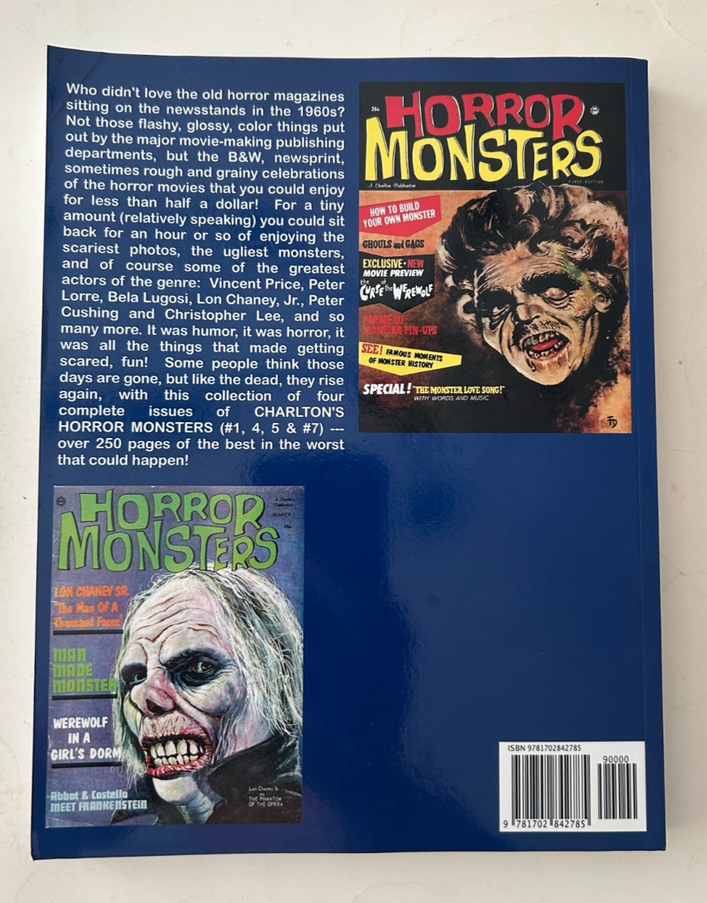 Charlton’s Horror Monsters Treasury Issues #1,4,5&7 1961-63 270+ Pages 2020 Gwan