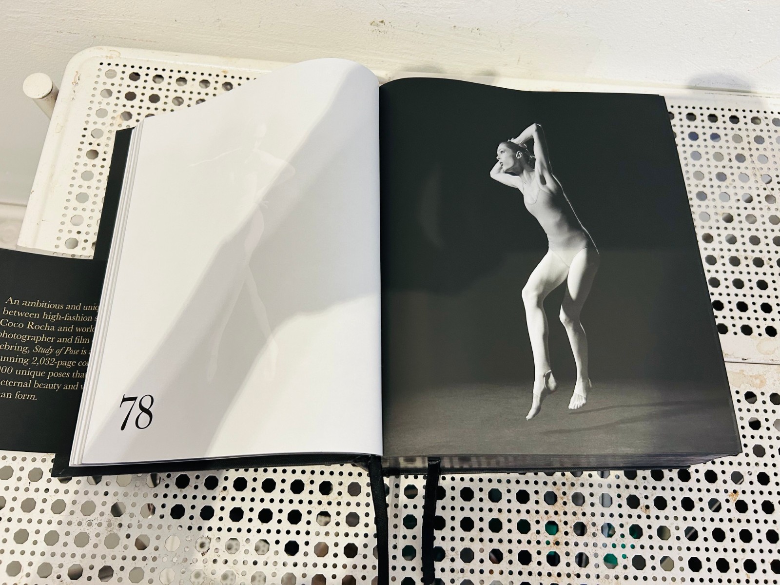 STUDY OF POSE hardcover 1,000 Poses PHOTO BOOK Coco Rocha Steven Sebring ballet