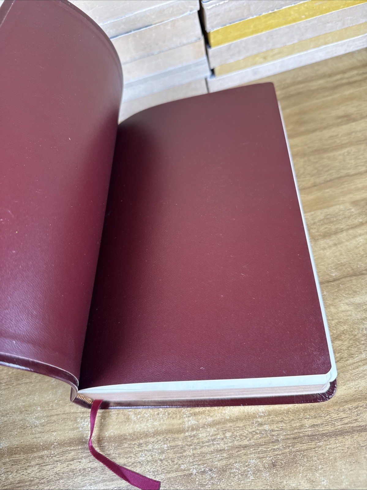 The OPEN BIBLE Expanded Ed NKJV – Brown Leather Nelson 1983 455BG W/ BOX