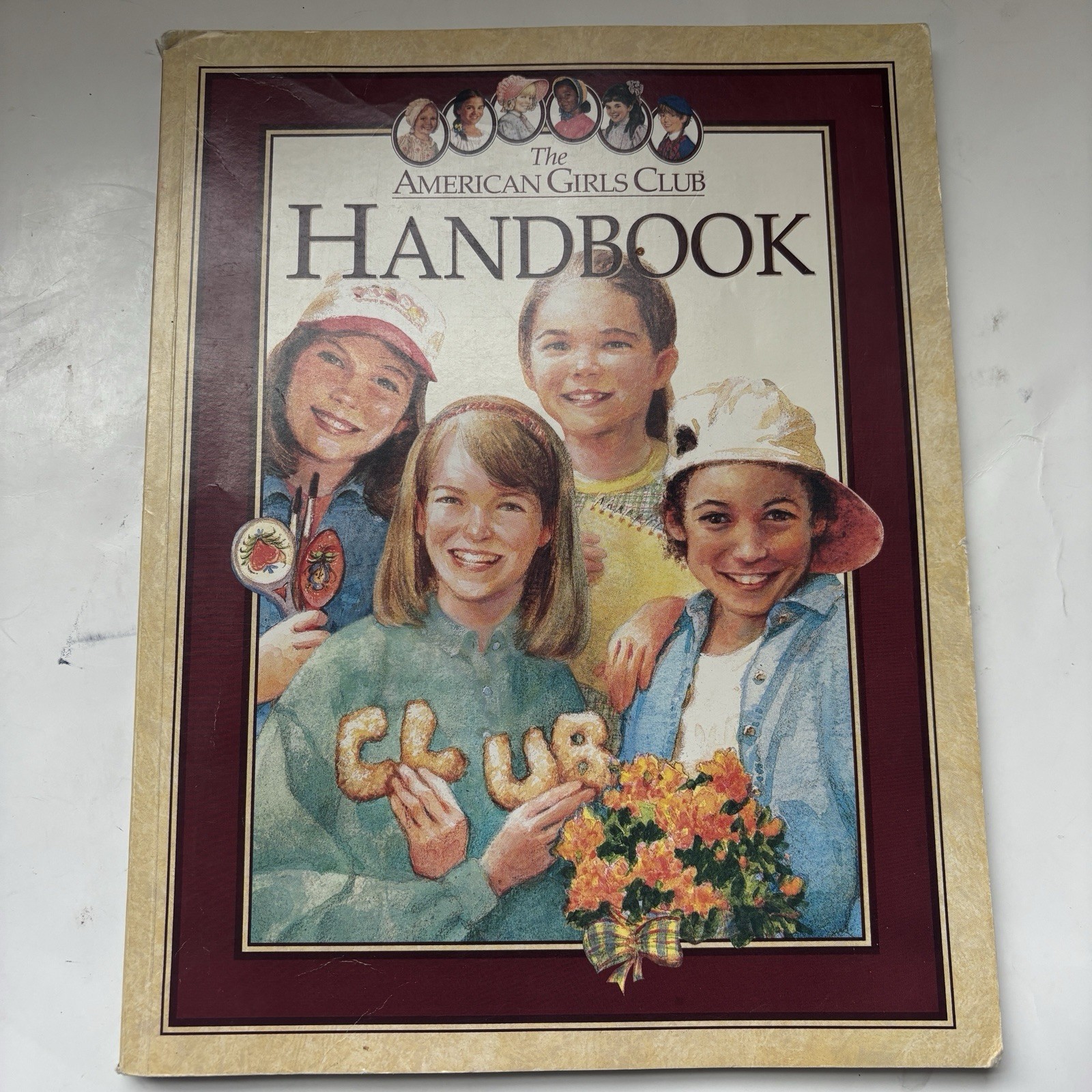 The American Girls Club HANDBOOK Vintage 1990s Pleasant Company Girls Book Guide