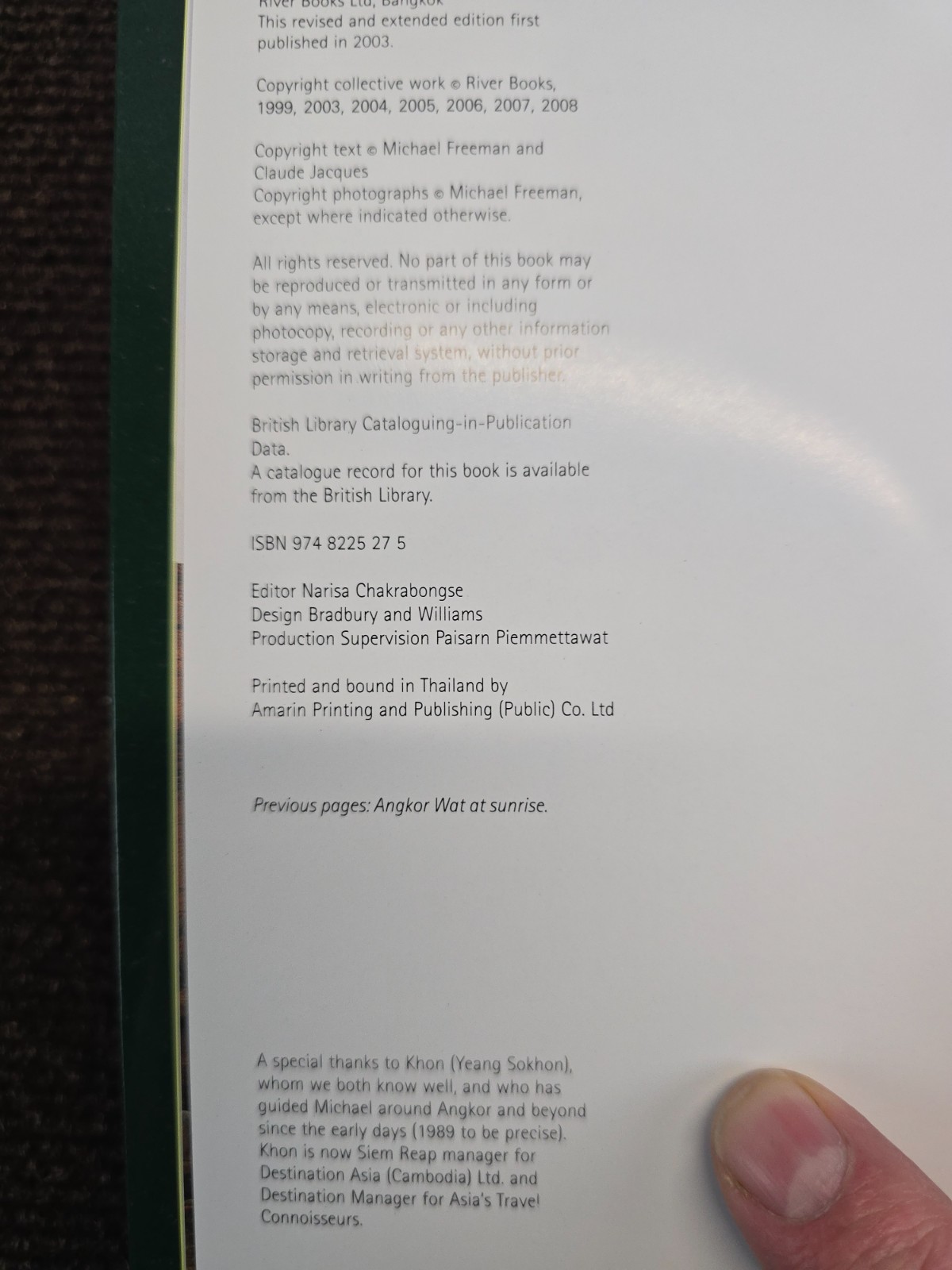 ANCIENT ANGKOR Michael Freeman ANGKOR WAT GUIDE BOOK Travel History Cambodia