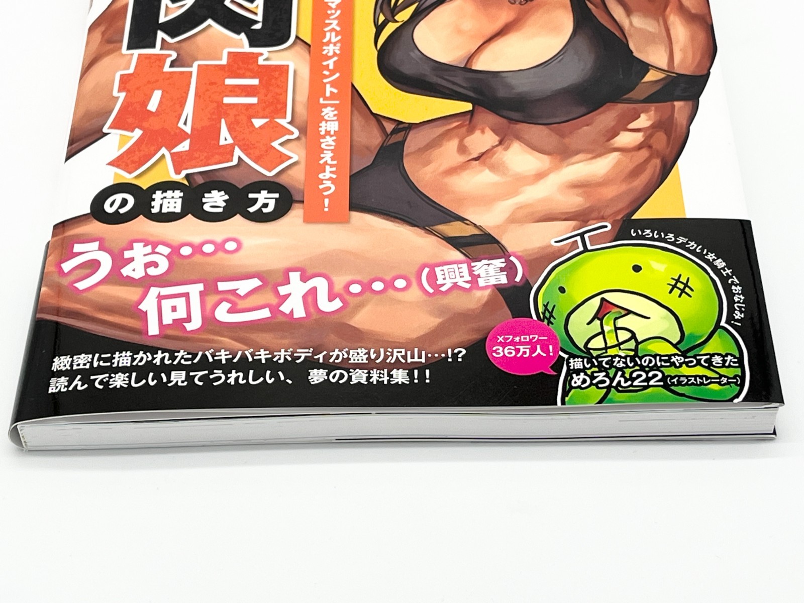 How to Draw Muscle Girls Illustration Book Manga Sketch Technique Japanese Text