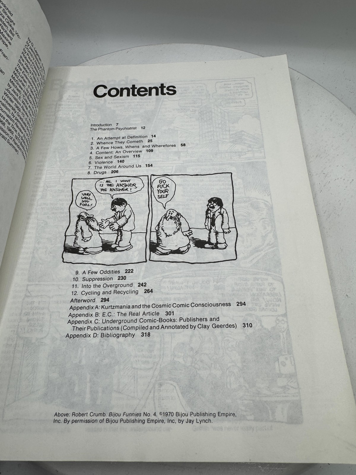 Vintage 1989 History Of Underground Comics Mark James Estren PB Ronin