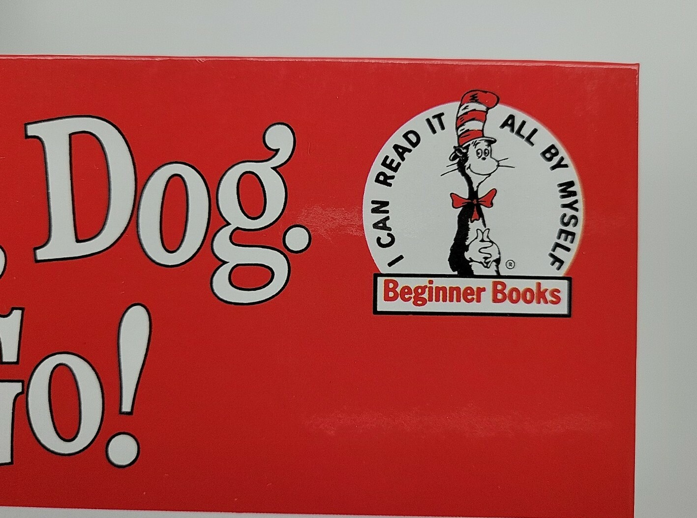 Go, Dog. Go Hardback Dr. Seuss EXCELLENT 7″x 9″ Beginner Books Eastman Red Blue