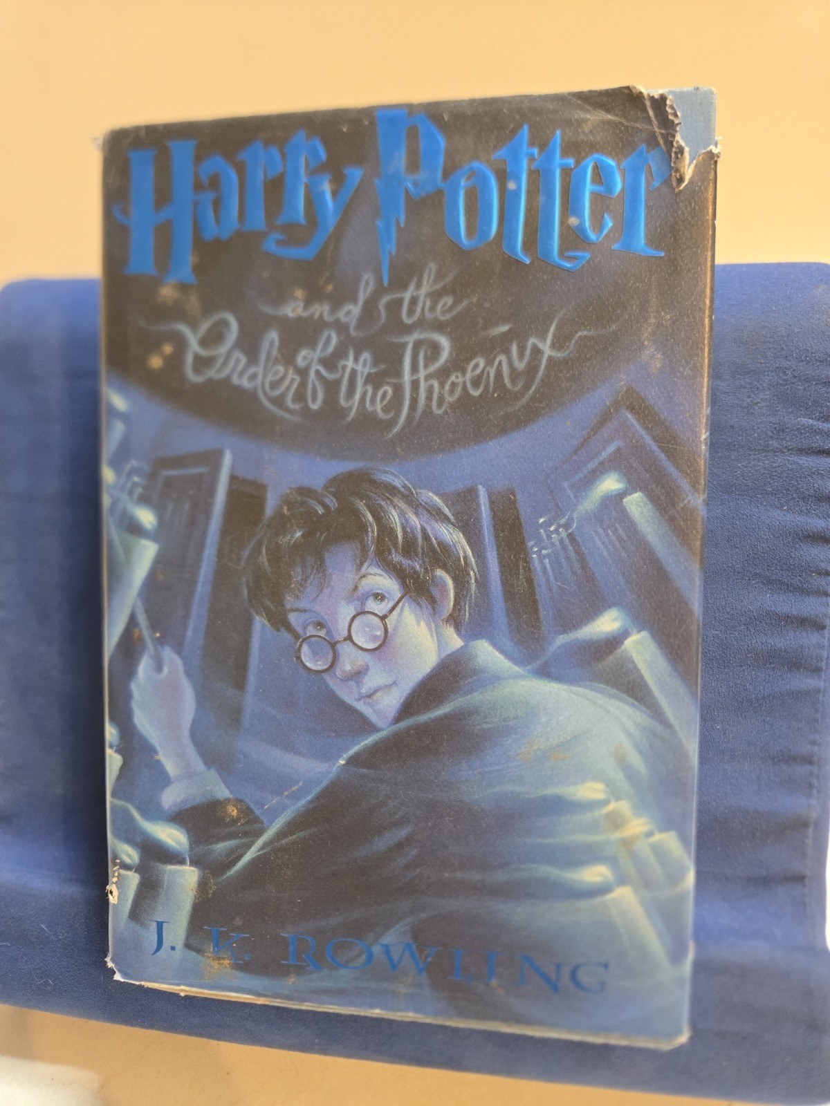 Harry Potter Hardcover Book Lot- Missing Book 4 -J. K. Rowling Scholastic Press