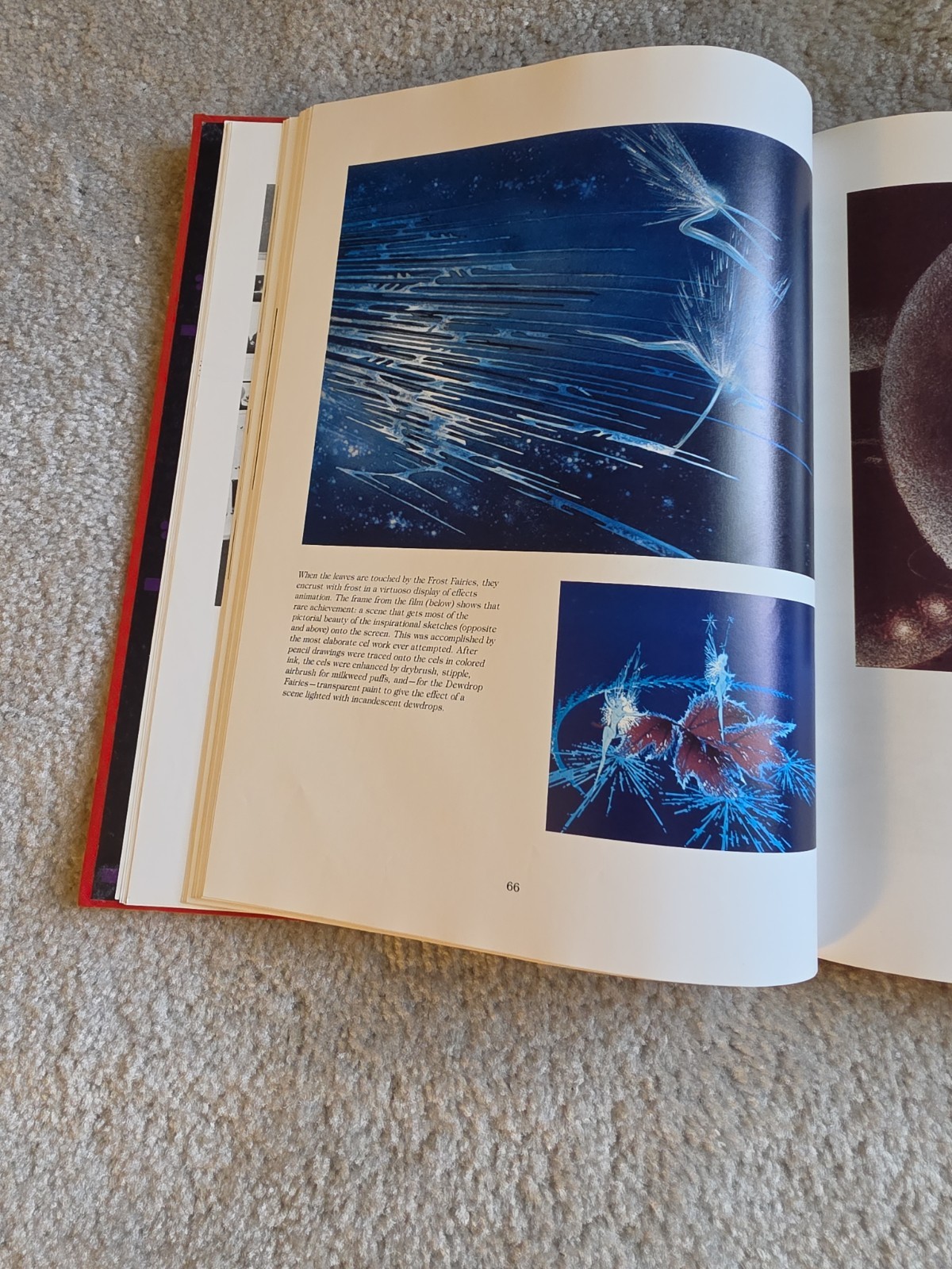Walt Disney’s Fantasia hardcover collectible book 1987 Vintage
