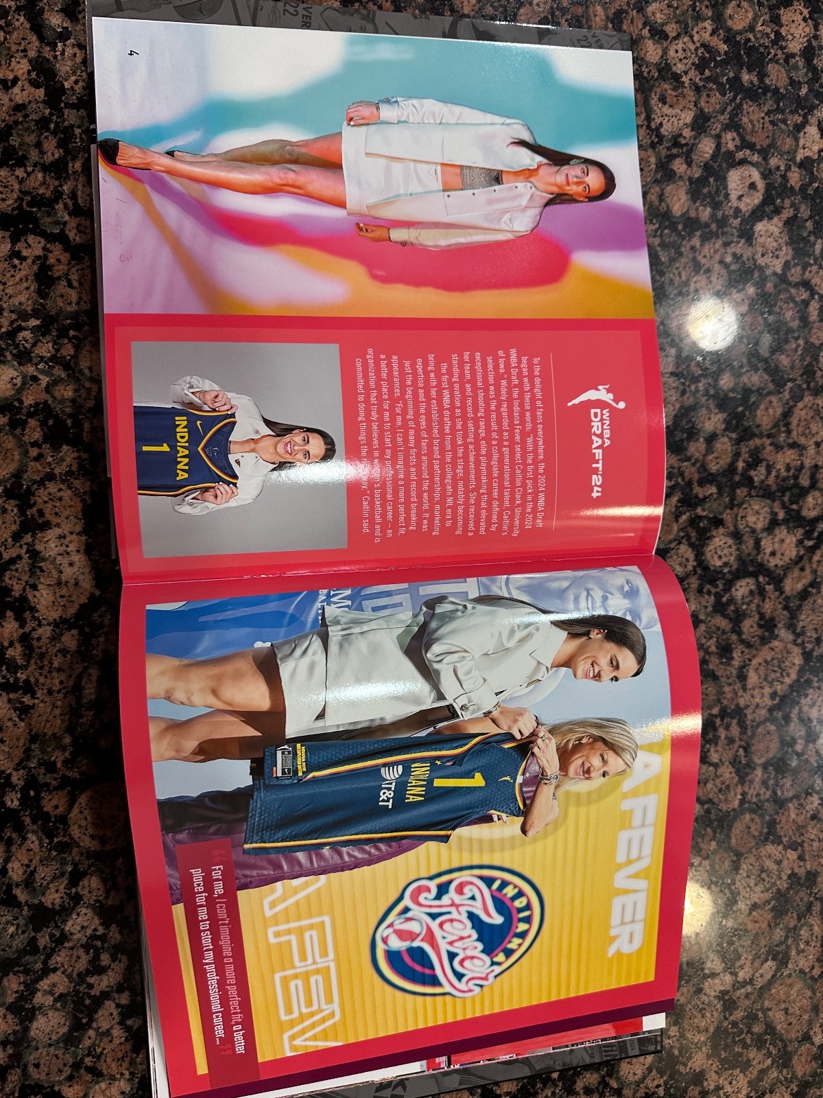 Four 2025 Panini Caitlin Clark Chronicled Target Exclusive Book Only Lot of 4