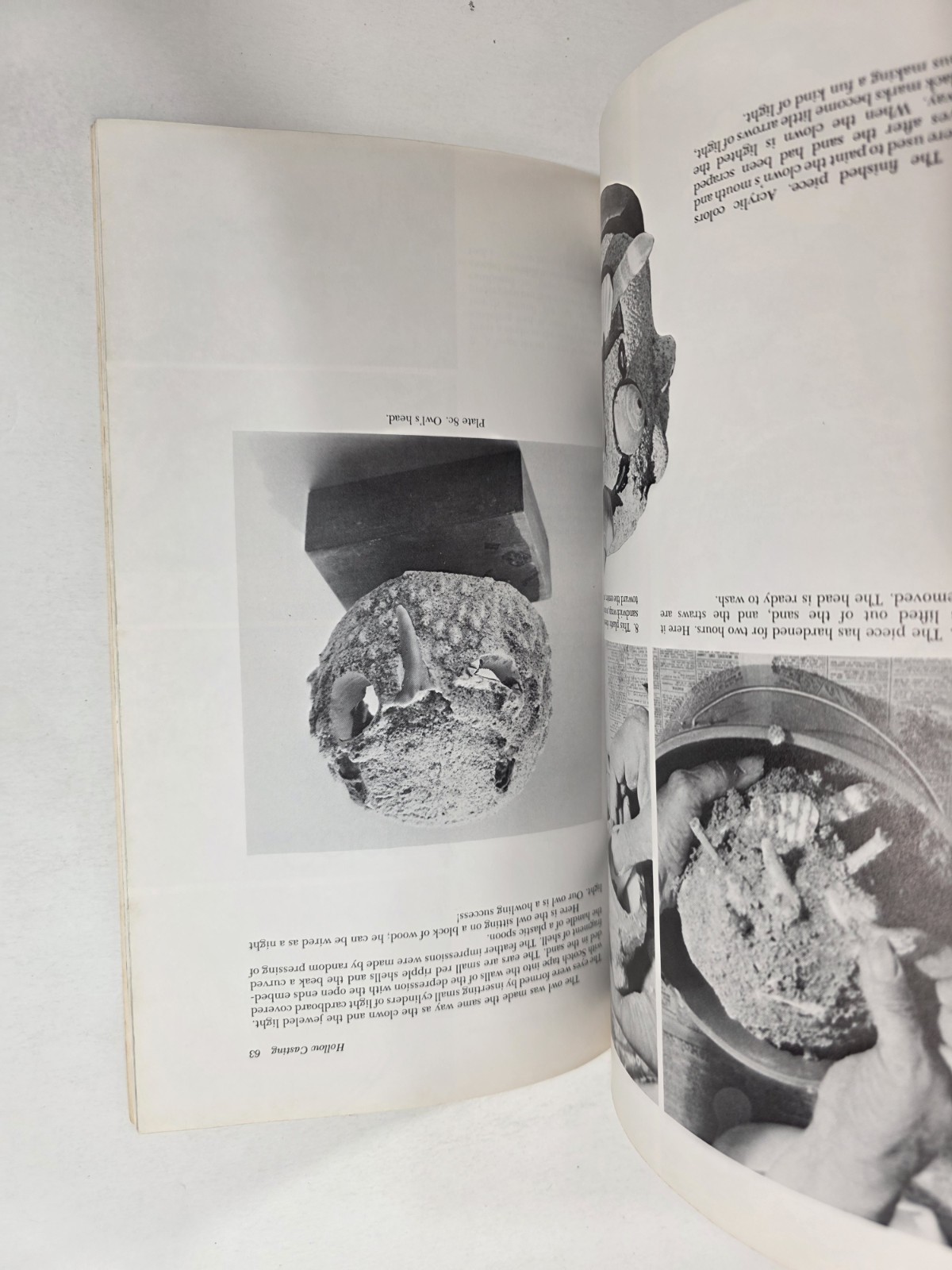 Creative Design in Sand Casting John B. Kenney Carla Kenney 1978 Plaster casting
