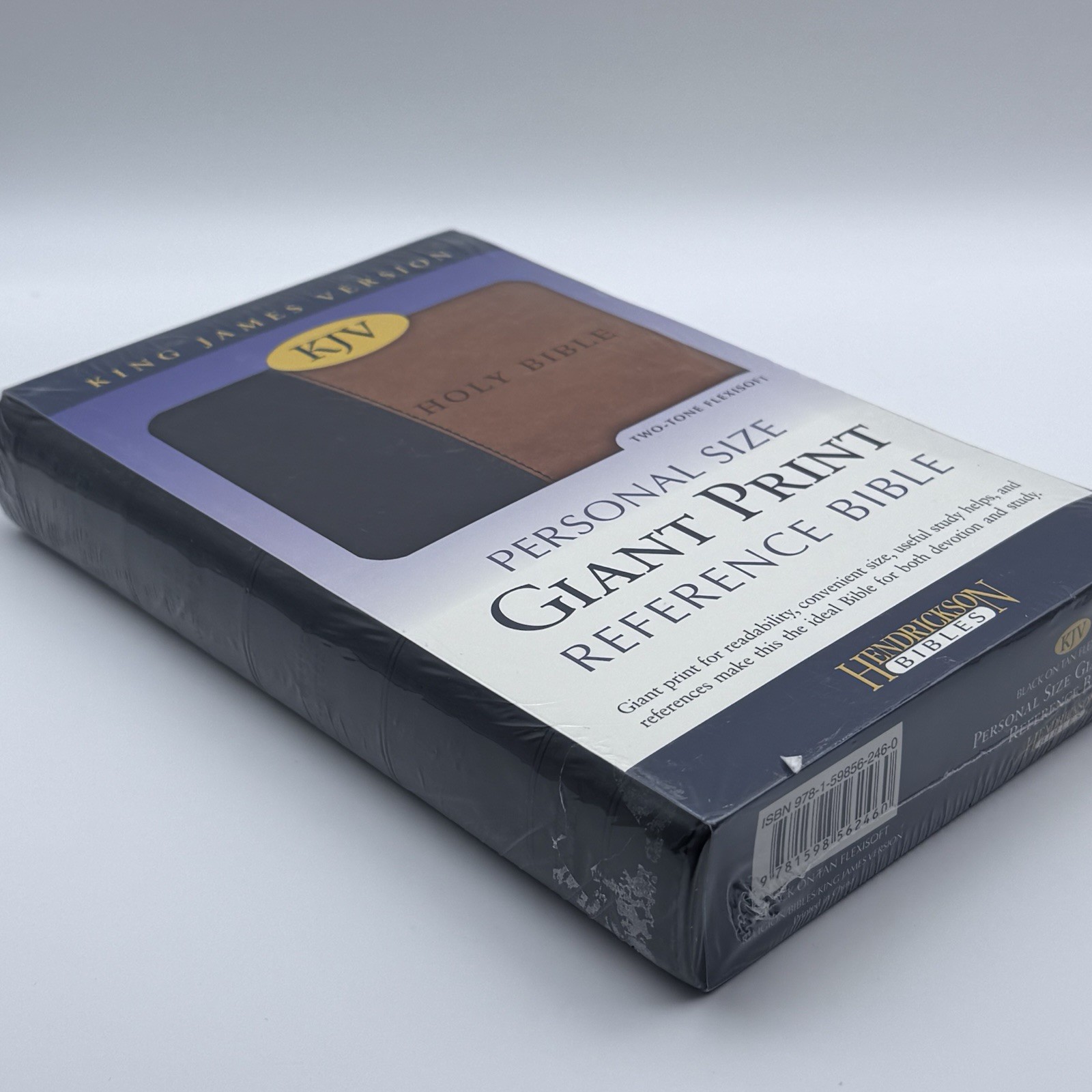 KJV Personal Size Giant Print Reference Bible by Hendrickson Imitation Leather