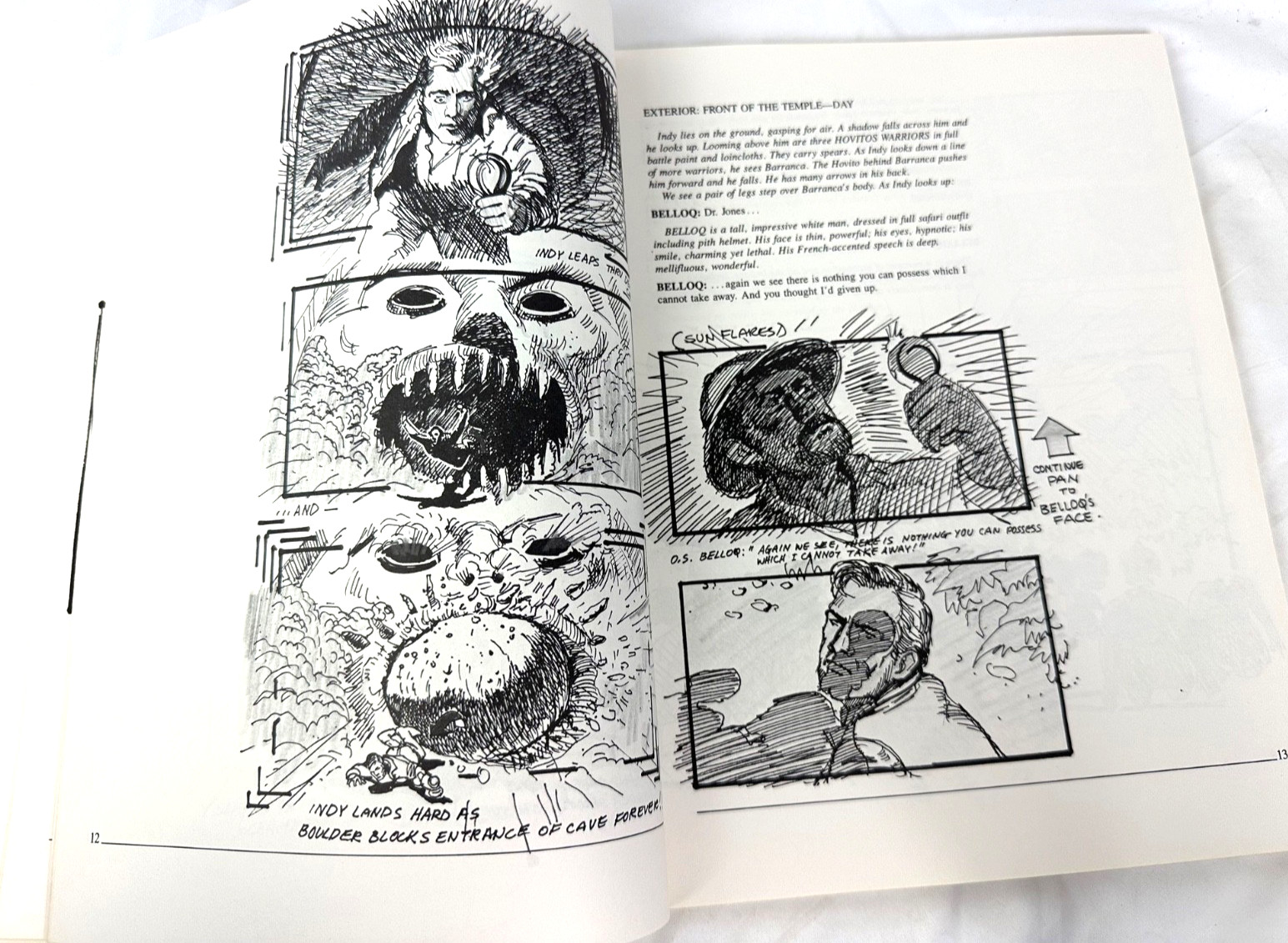 Raiders of the Lost Ark: The Illustrated Screenplay 1981 First Edition