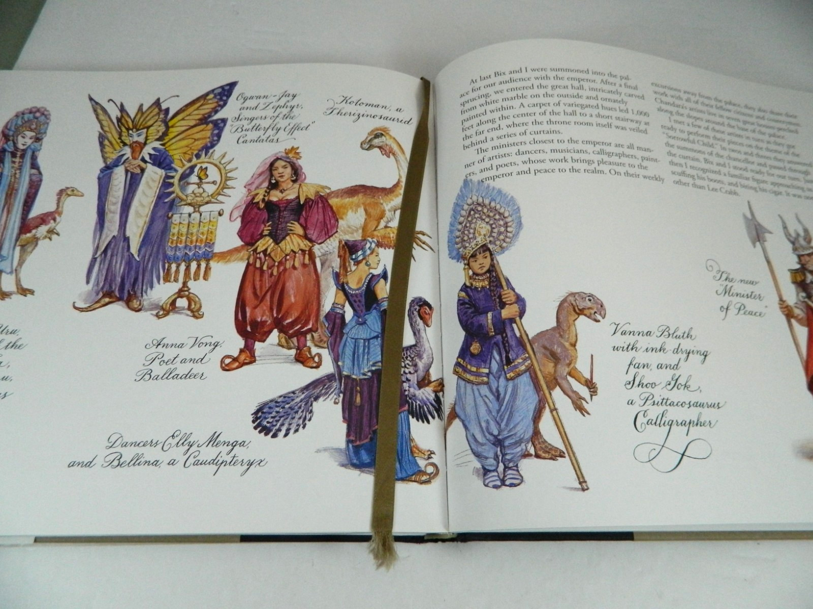 Dinotopia Journey to Chandara 2007 First Edition HC Gurney w/ DJ Tears Stains