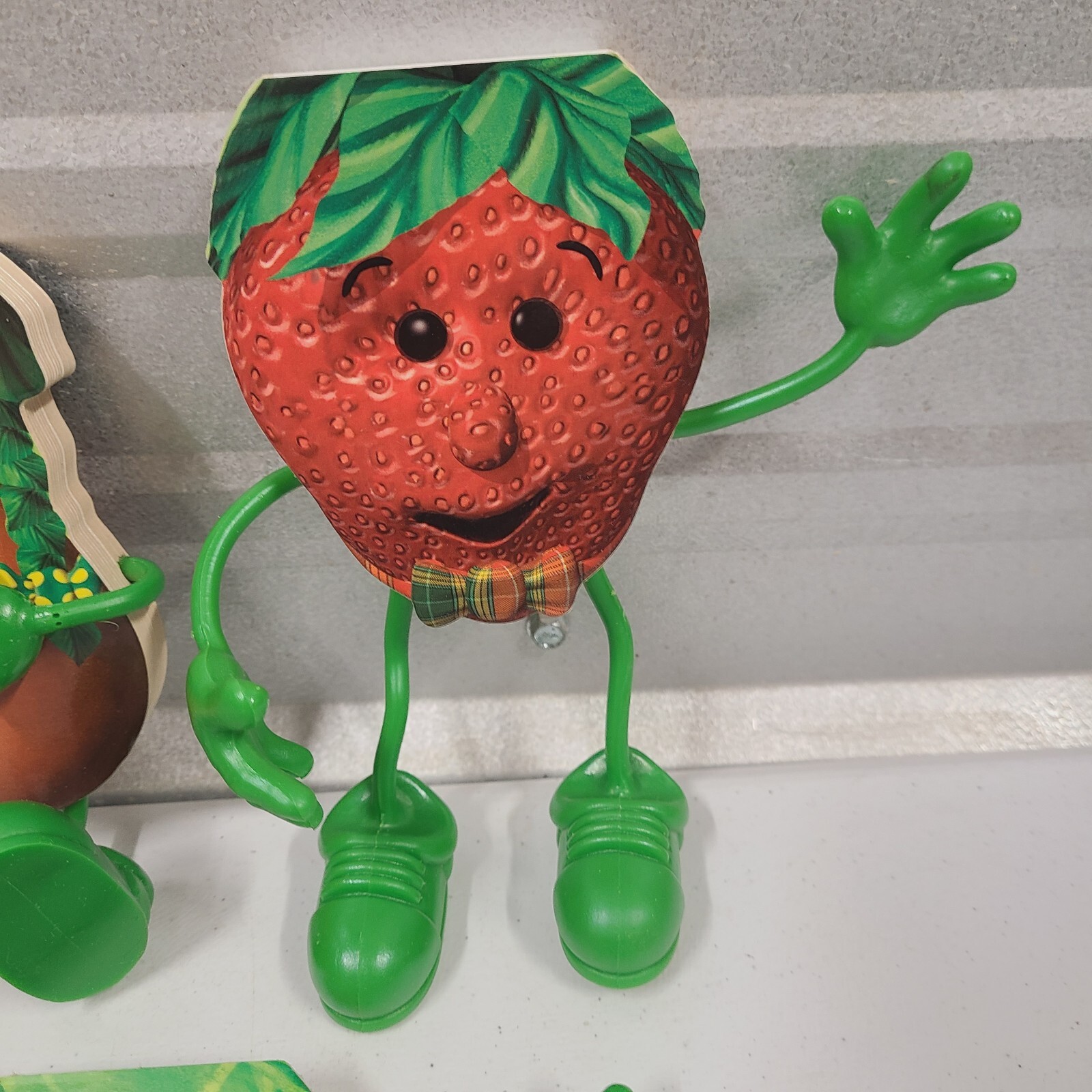 Lot of 3 – 1997 Fruit Troop Board Books – Pear, Grape, Strawberry – Never Read