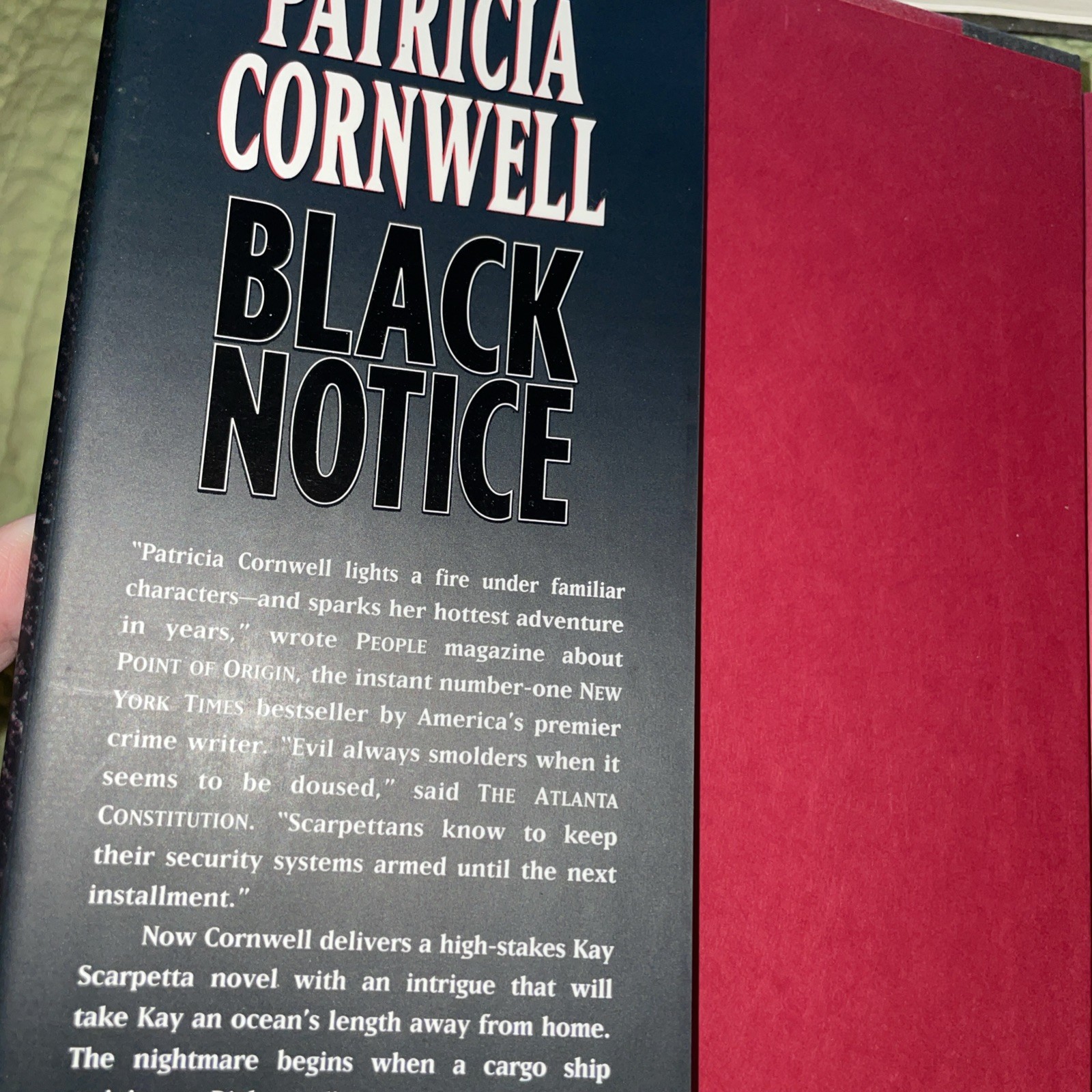 Lot 9 Patricia Cornwell Hardcover Books Kay Scarpetta Series Thriller Crime