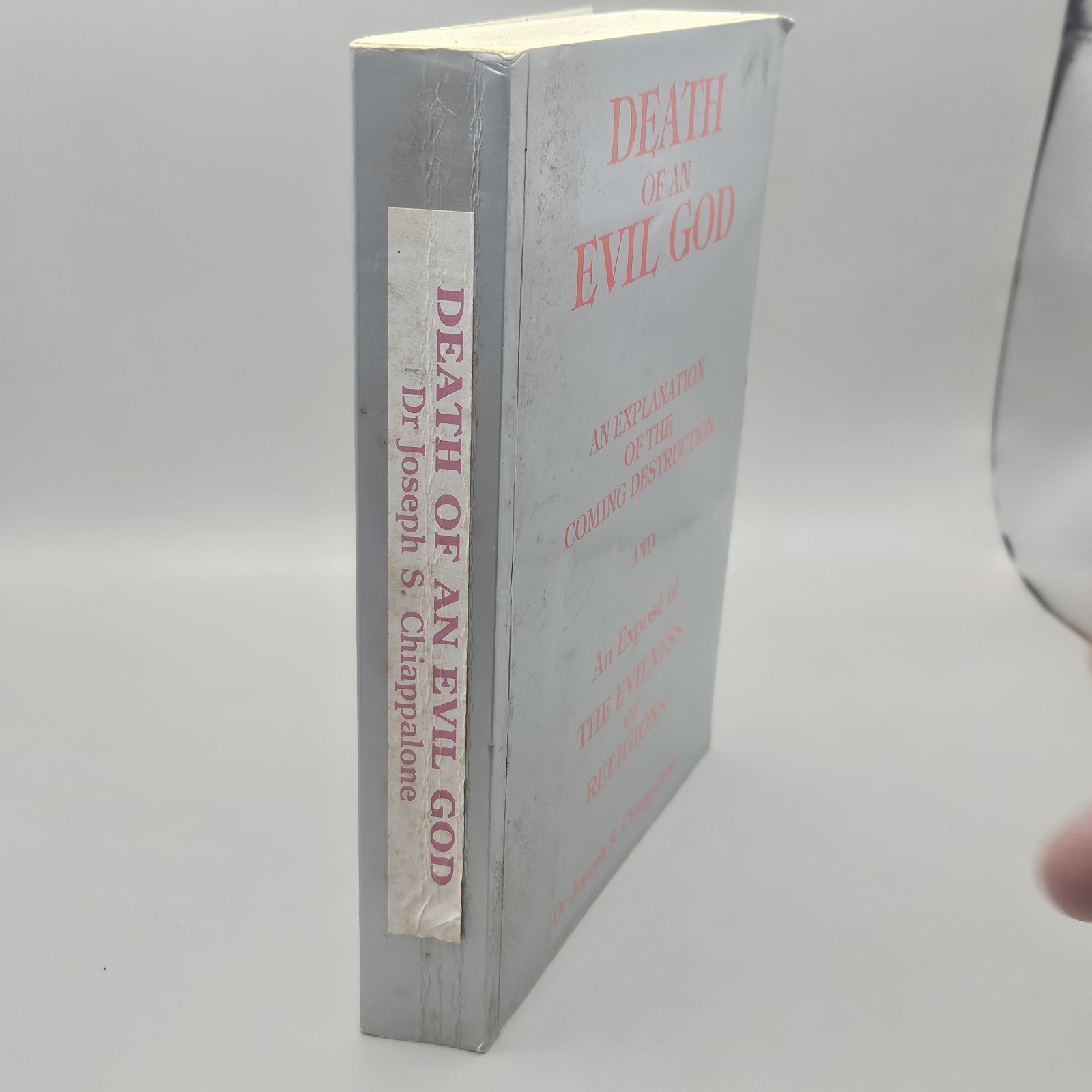 Death Of An Evil God By Chippalone 1991 PB 1st Edition Evilness Of Religions