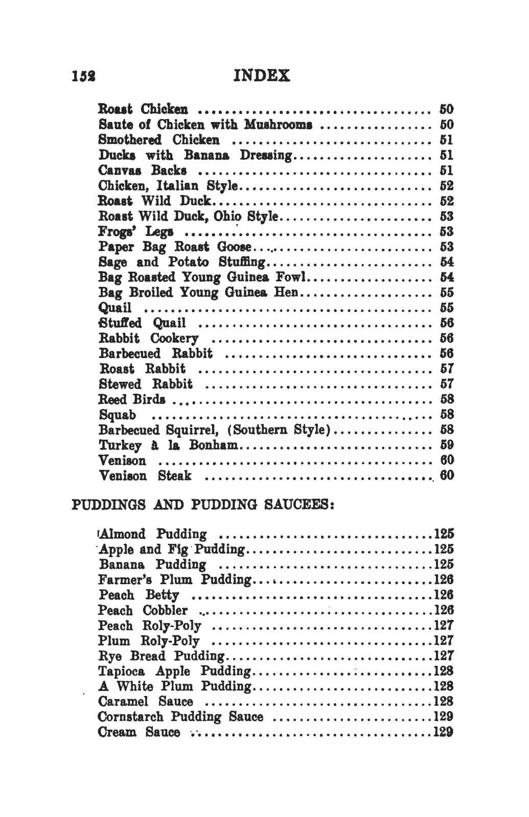1912 Standard Paper-Bag Cookery Vintage Cook Book 159 Pages