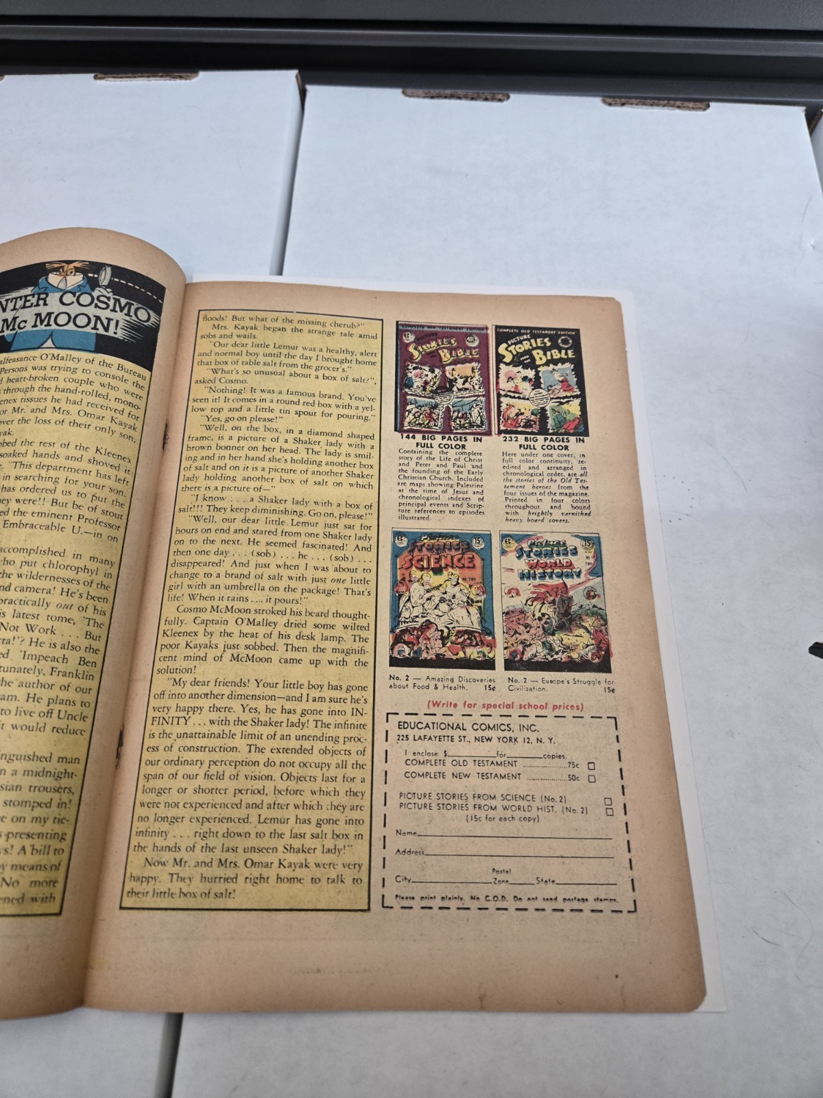 MAD Magazine #1 OCT-NOV 1952 EC COMICS TALES CALCULATED TO DRIVE YOU MAD COMIC’S