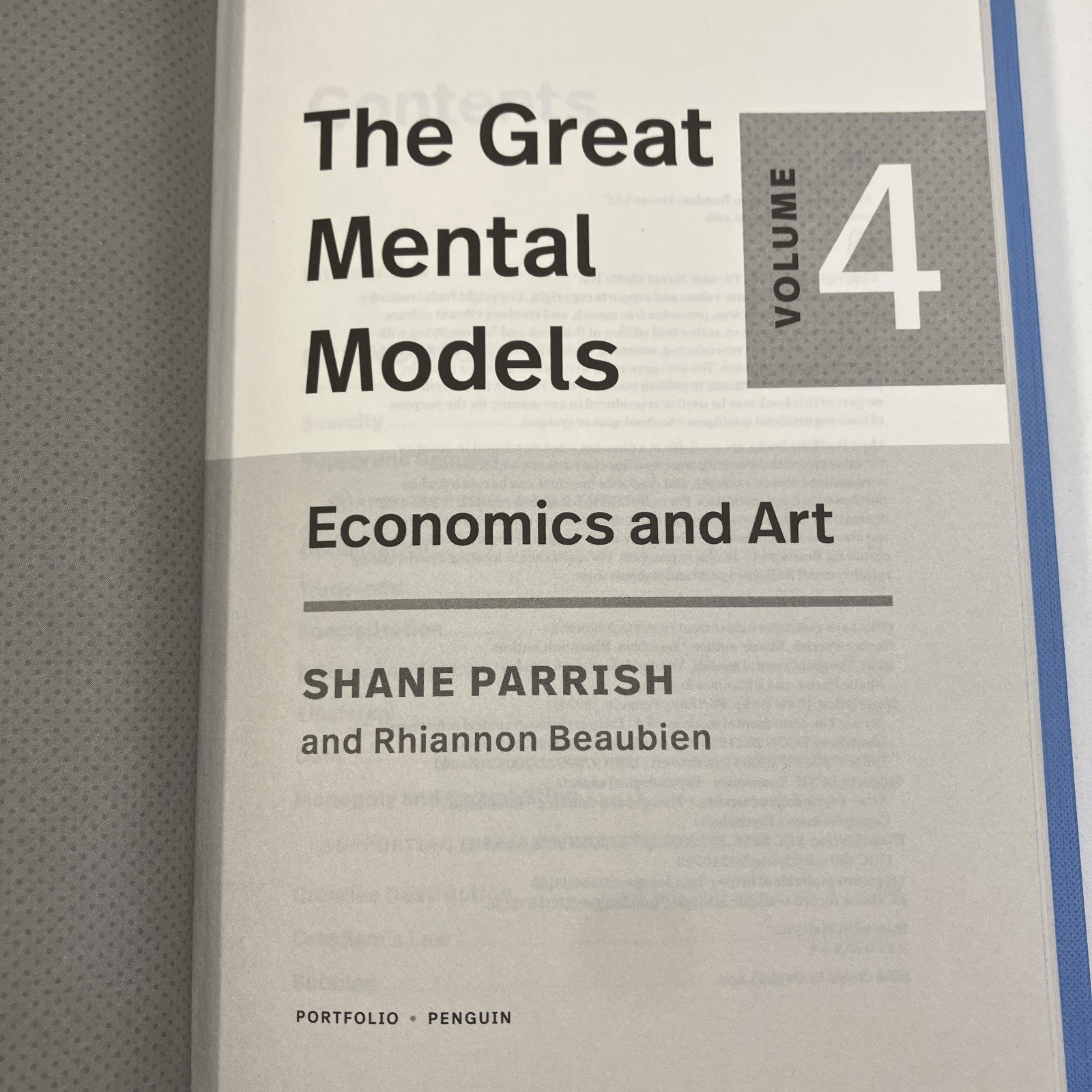 Shane Parrish The Great Mental Models Boxed Set Volumes 1-4 Portfolio Penguin