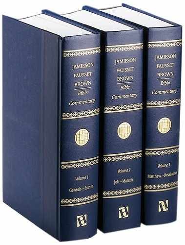 A Commentary on the Old and – Hardcover, by Jamieson Robert; Fausset – Very Good