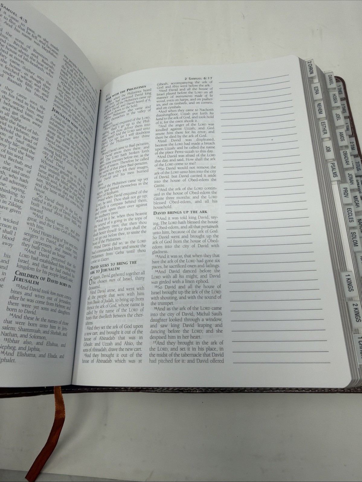 Holy Bible: Wide-Margin Personal Notes Edition : King James Versi