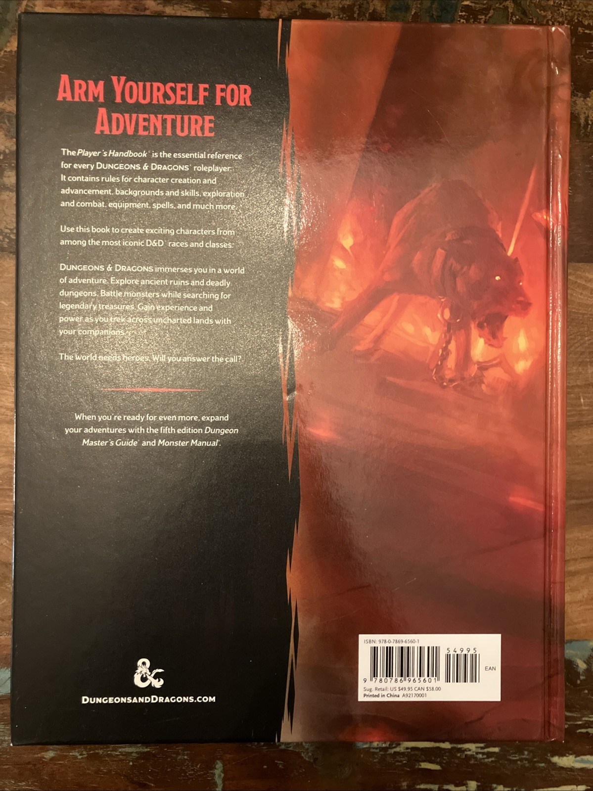 Player’s Handbook (Dungeons & Dragons) by Wizards Rpg Team (2014, Hardcover, 5th