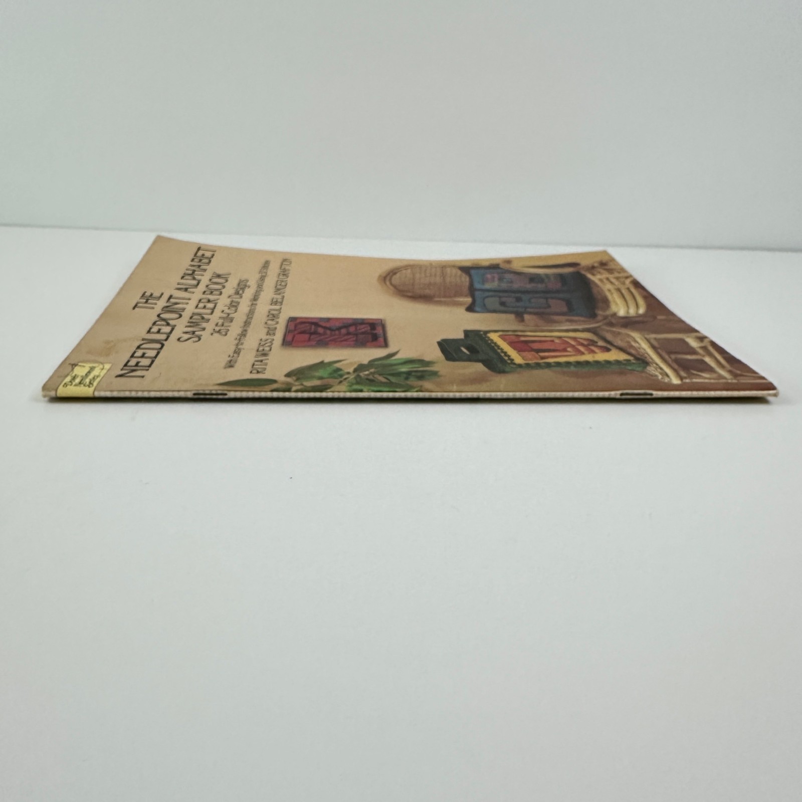 1977 The Needlepoint Alphabet Sampler Book Dover Needlework Series by Rita Weiss