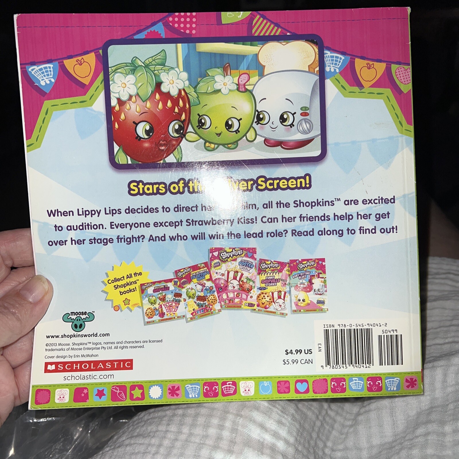 Shopkins Lights, Camera, Shopkins! Includes Stickers Paperback Very Good 2016