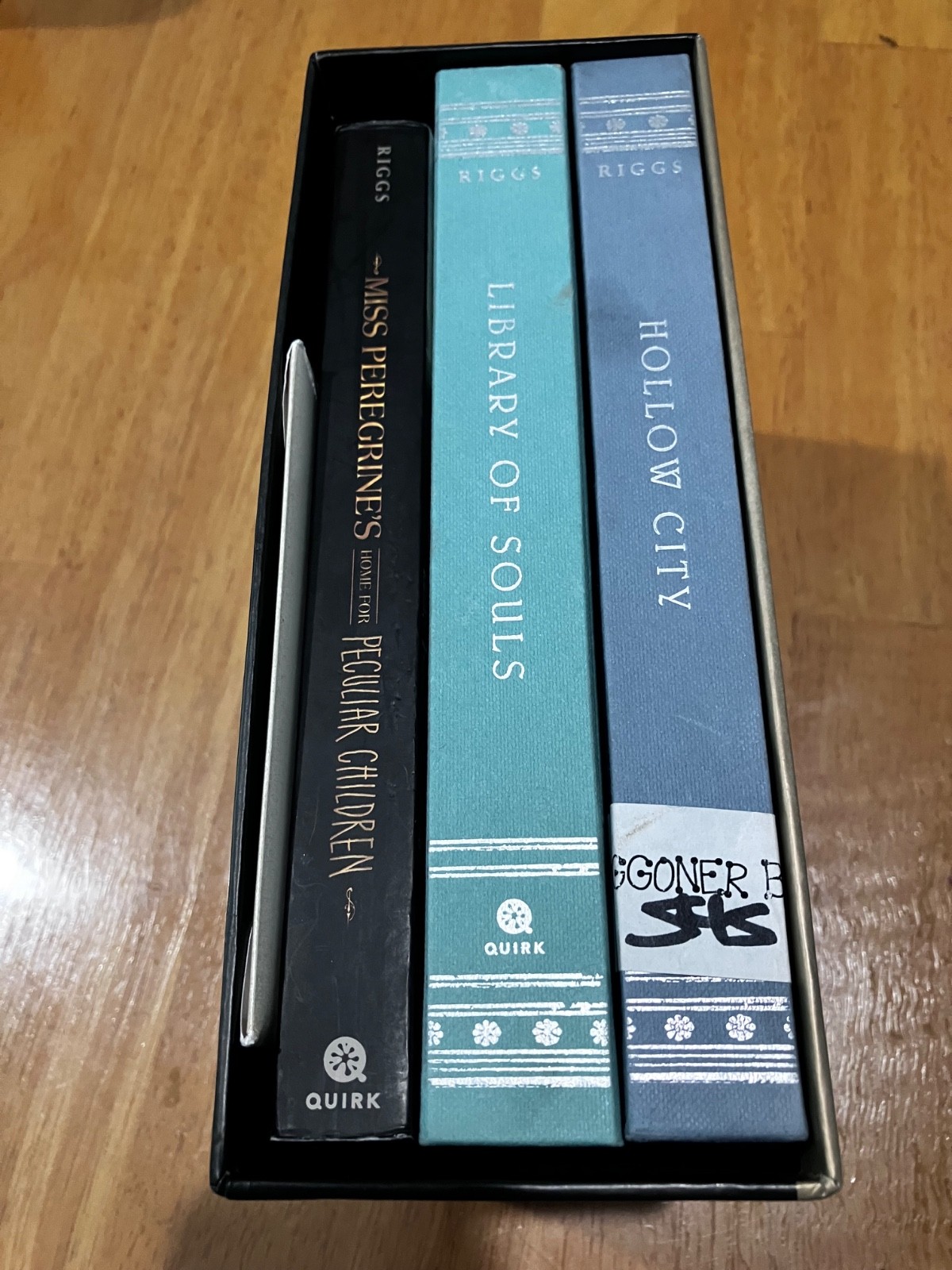 Miss Peregrine’s Peculiar Children Boxed Set by Ransom Riggs (2011), photos