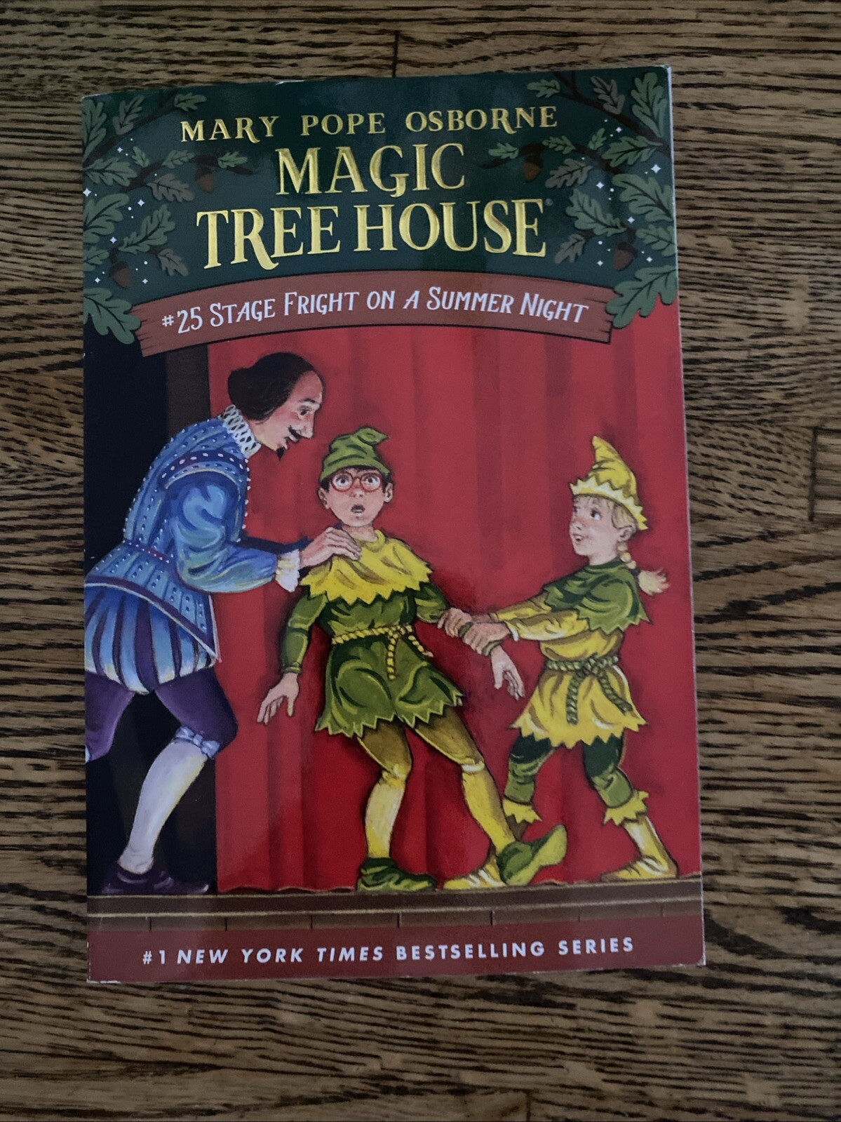 Stage Fright on a Summer Night by Mary Pope Osborne (2002, Trade Paperback)