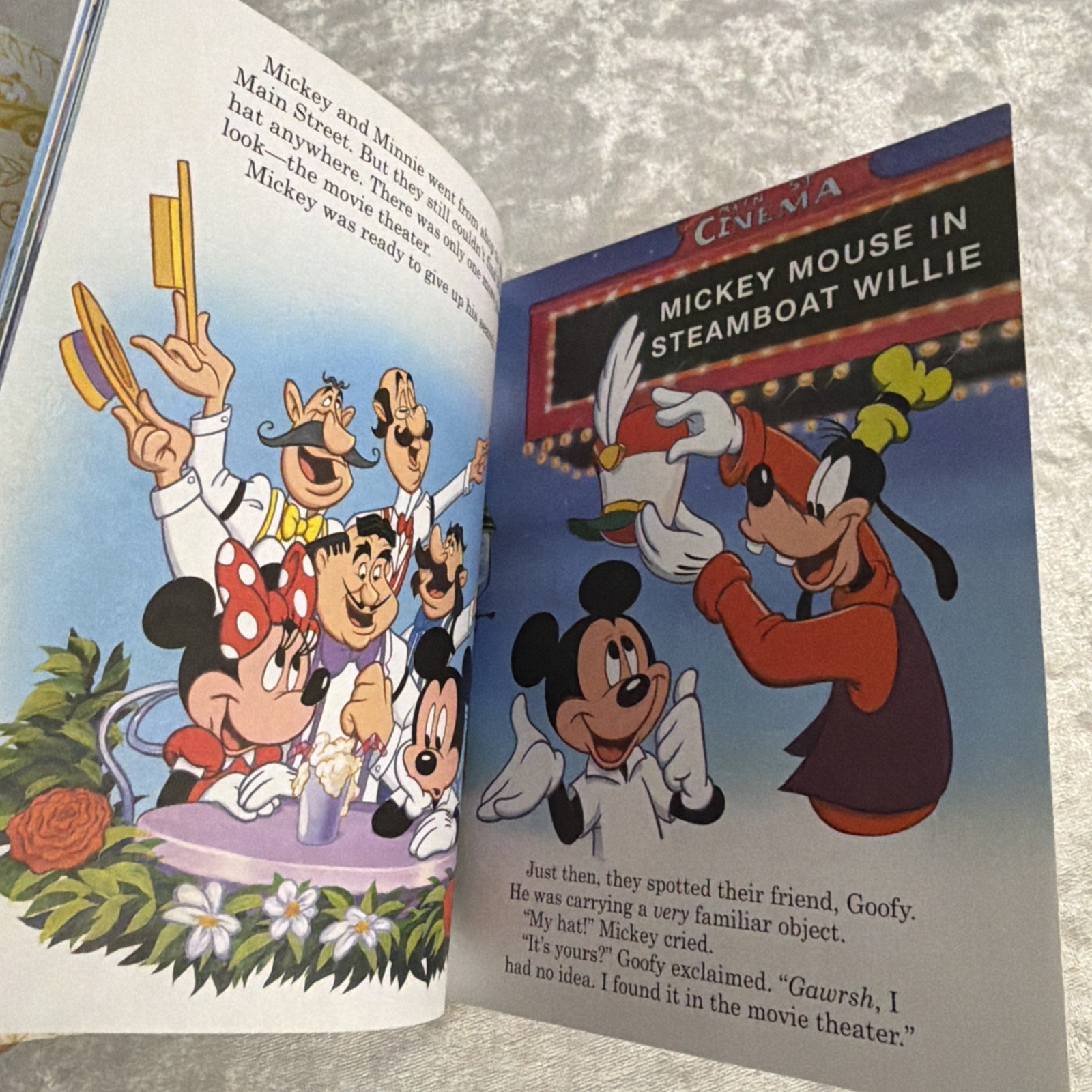 Vintage 1997 A Little Golden Book Mickey’s Walt Disney World Adventure Excellent