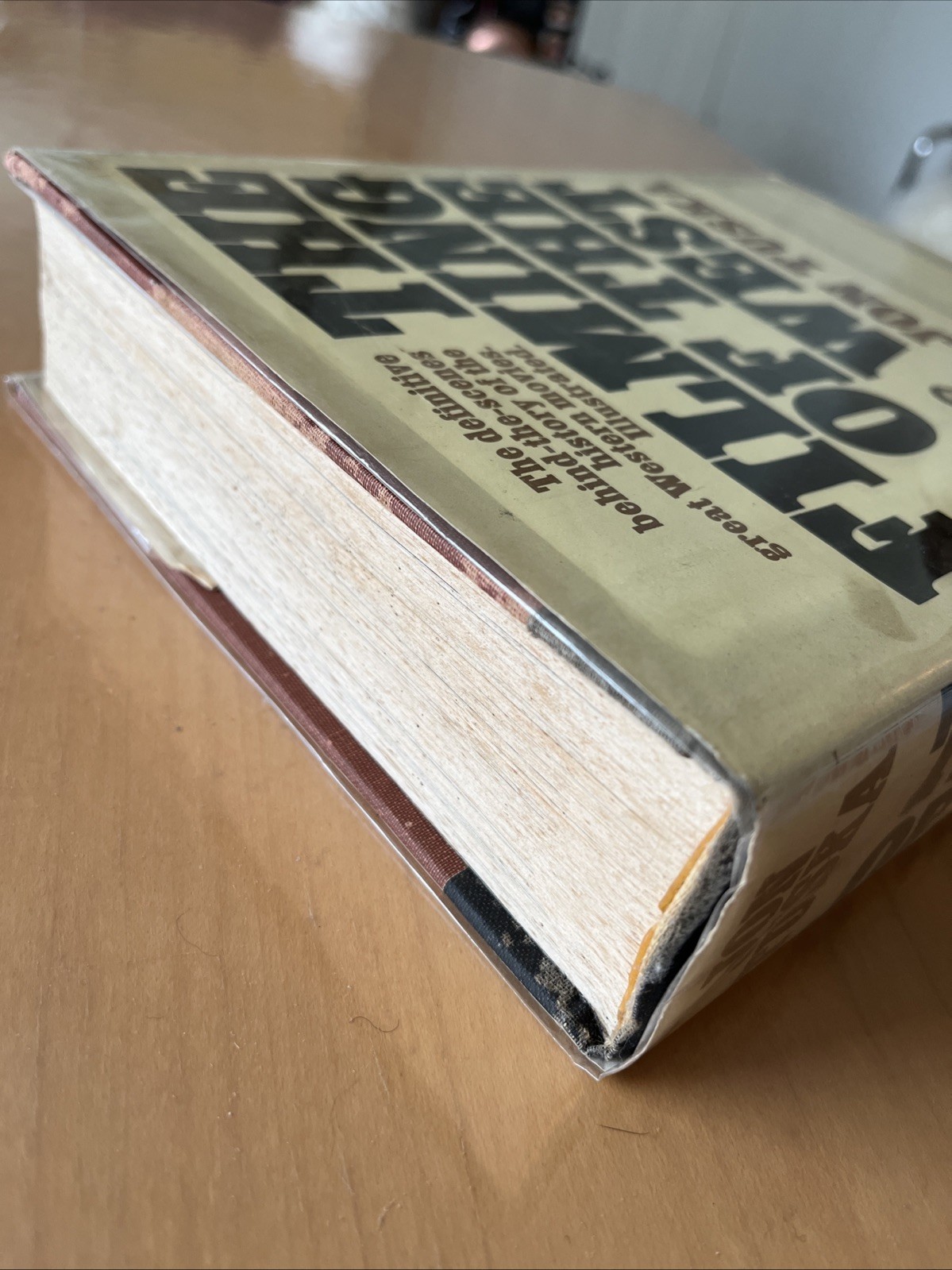 The filming of the West by Jon Tuska 1976 1st Edition Illustrated Dust Jacket