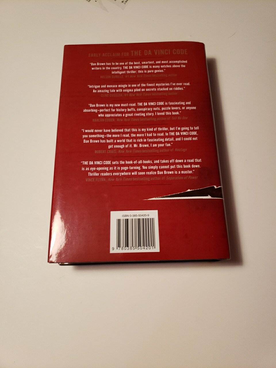 The Da Vinci Code 1st EDITION book w/ Skitoma & Lyon Print Error-Dan Brown 2003