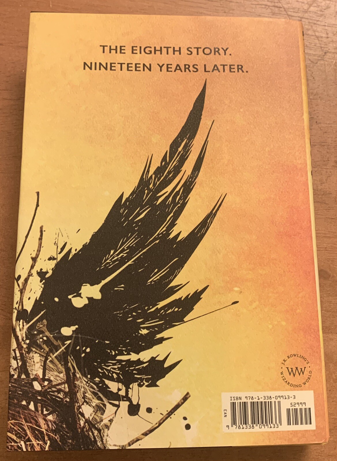 Harry Potter and the Cursed Child,Parts 1 & 2, 1st Edition/1st Print 2016 HC/DJ